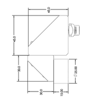 52-430-1 MODULAR SOLUTIONS DOOR PART RUBBER DOOR STOP